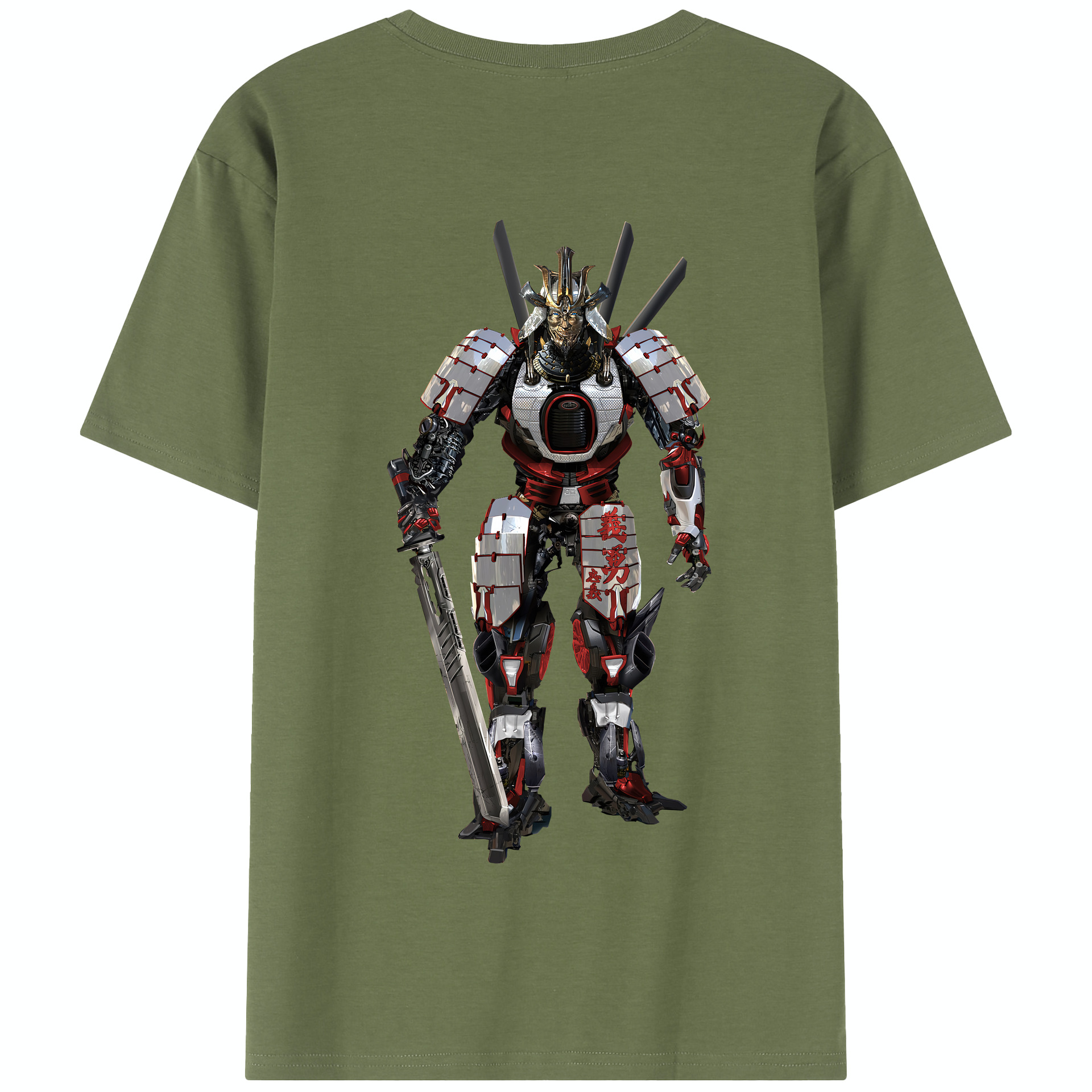 （画像用） Transformers トランスフォーマー 綿100％半袖Tシャツ（背面プリント）